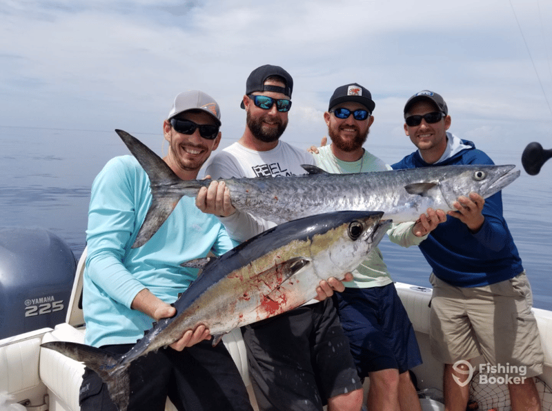 Captain Bradys vessel can accommodate you and five of your favorite fishing buddies