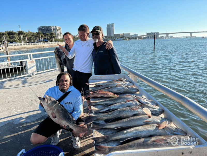 Come out on Captain Brennans vessel with three of your favorite anglers
