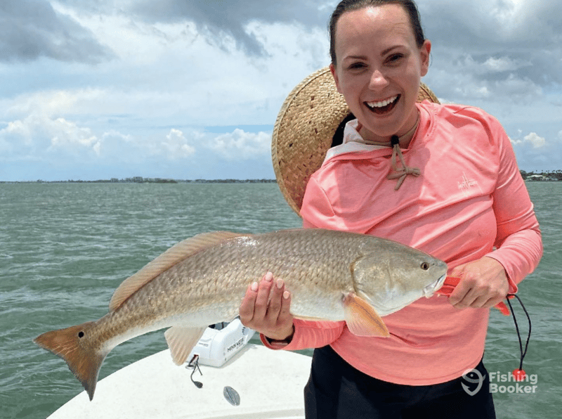 Catches with Reel Passion Charters can include Gag Grouper, Redfish, Sheepshead, Mangrove Snapper, Snook, Spanish Mackerel, Speckled Trout, Tarpon, Tripletail, and more