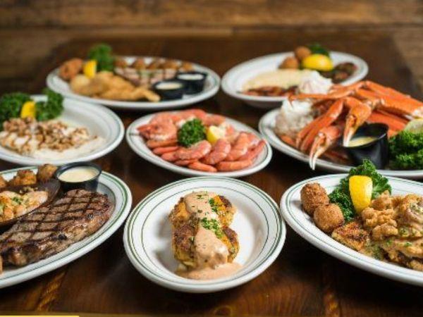 There is so much wonderful food to choose from, you may have to make more than one trip