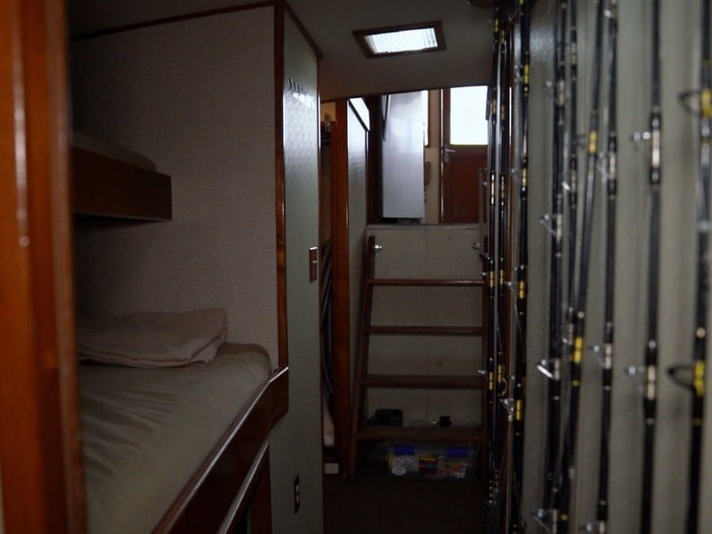 One of the bedrooms on Back Down II in Destin, Florida