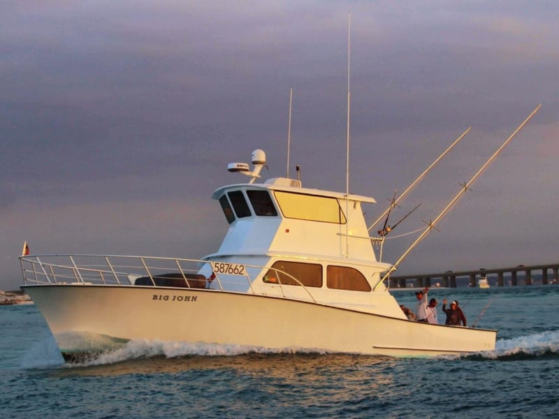 Big John Fishing Charter on the water in Destin, Florida