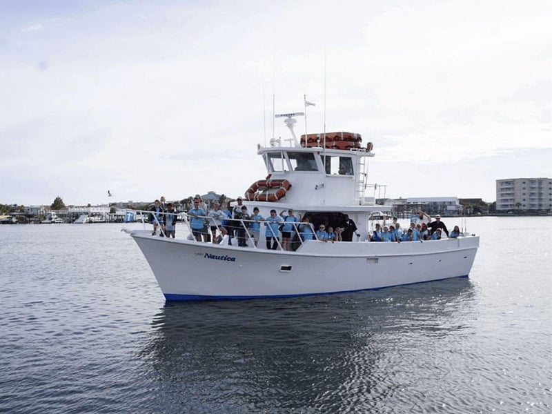 Miss Nautica on the water off the coast of Destin, Florida