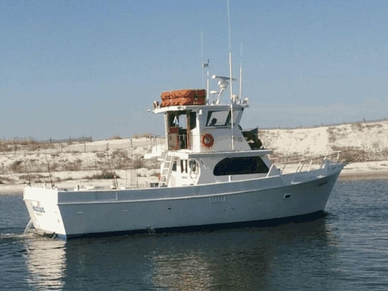 Miss Nautica in the water off the coast of Destin, Florida