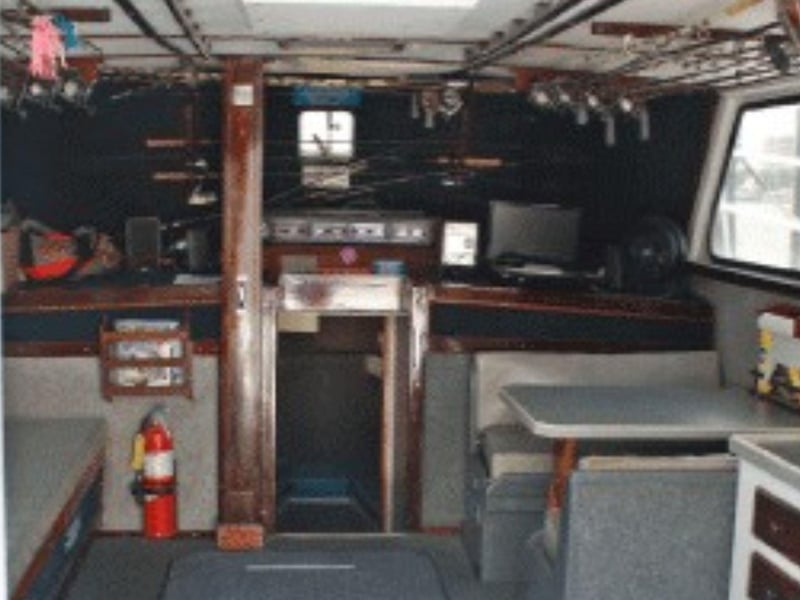 Silver Lining boasts an air conditioned interior