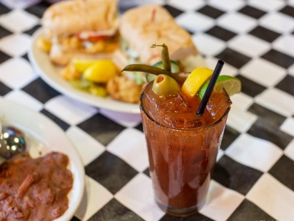 Bloody Mary and Oysters at Acme Oyster House