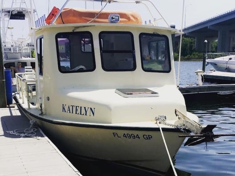 425494 Charter Boat Katelyn At The Dock In Pensacola Beach, Florida