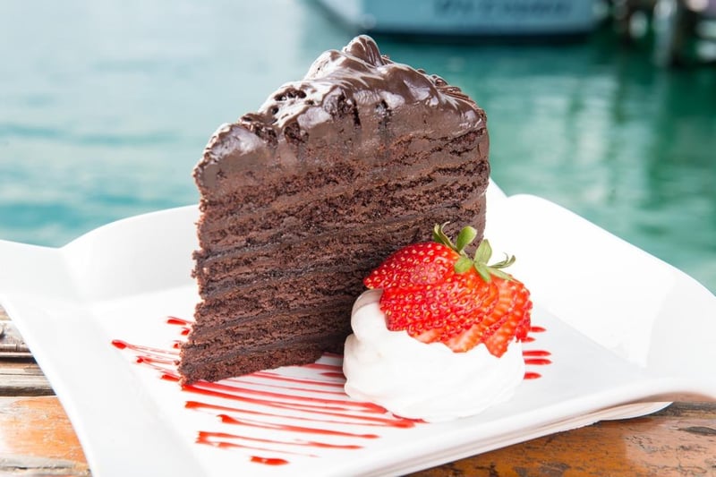 7layer chocolate cake