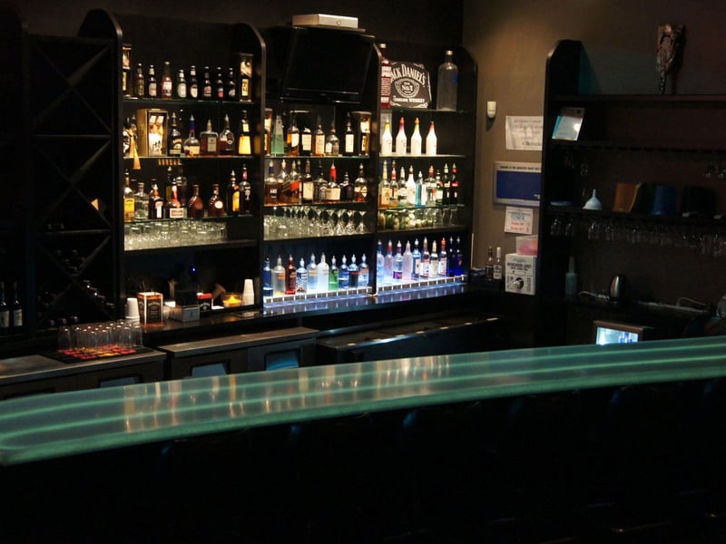 The bar at Mikato Japanese Restaurant in Gulf Shores, Alabama