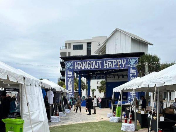 Everyone is always Happy at The Hangout