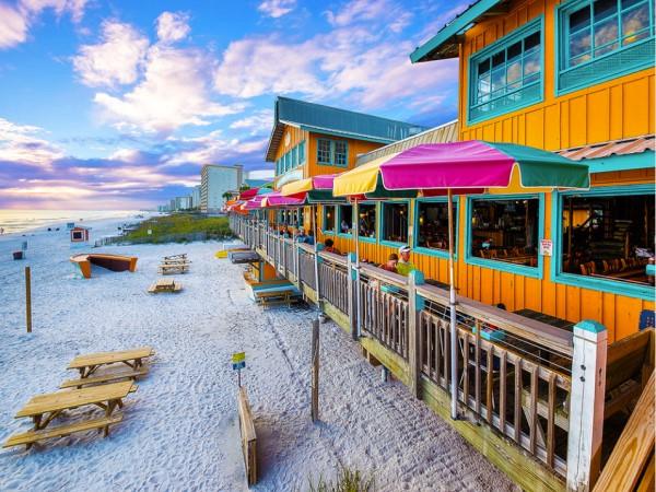 The Titular Beachside Back Porch of The Back Porch in Destin