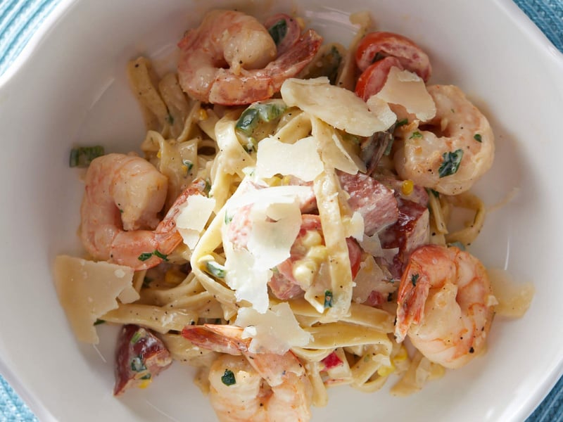 Shrimp Fettuccini from Cafe ThirtyA in Seagrove Beach, Florida