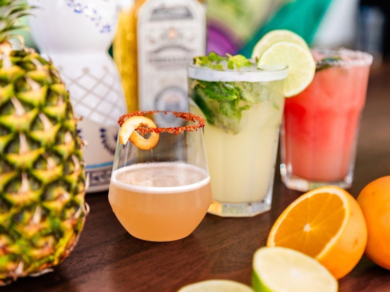 Delicious cocktails from Bud  Alleys Taco Bar