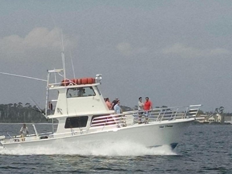 Total Package Charters on the water in Pensacola Beach, Florida