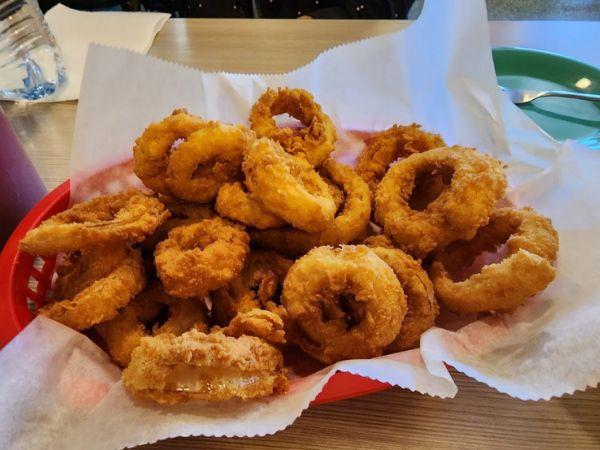 Very tasty onion rings