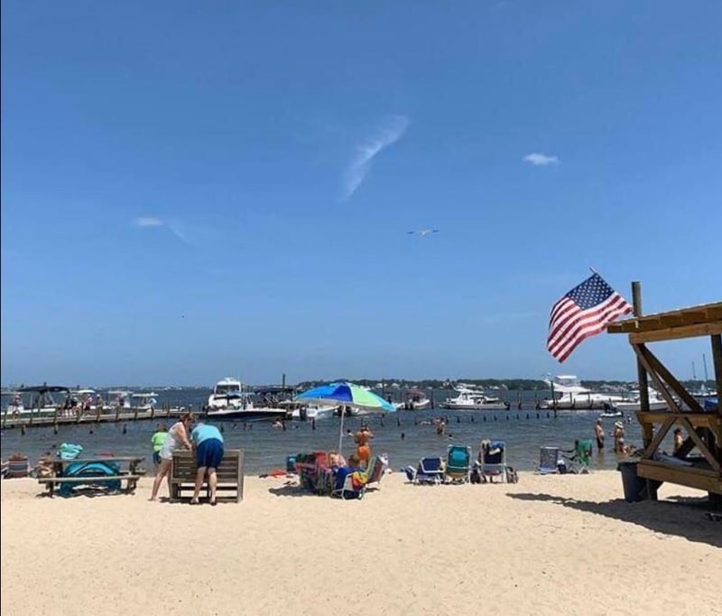 Arrive by boat, seadoo, car... however you can get there... just get there