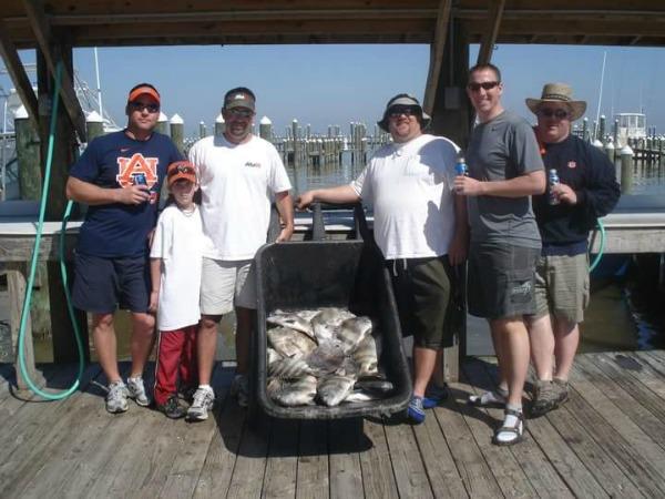 Gulf Adventures fishing charters Gulf Shores