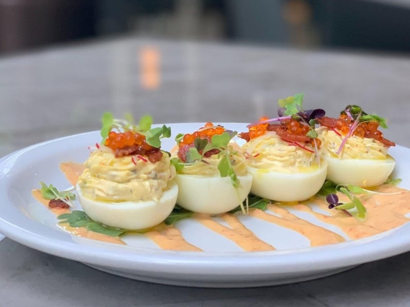 Edwards offers delicious deviled eggs at brunch