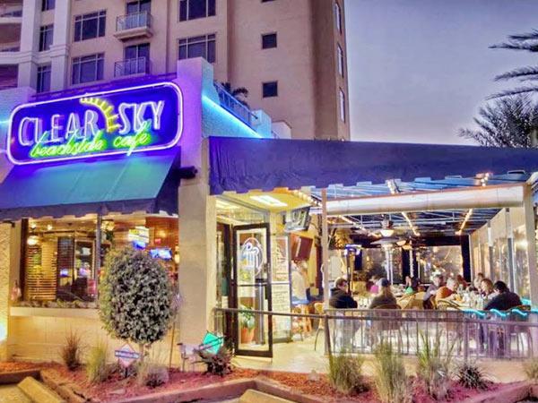 Clear Sky Beachside Cafe in Clearwater Beach, Florida