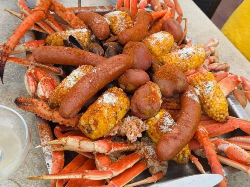 A build your own seafood platter