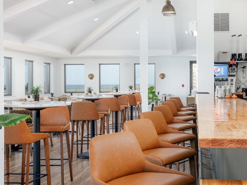 The dining room at Beach House Social