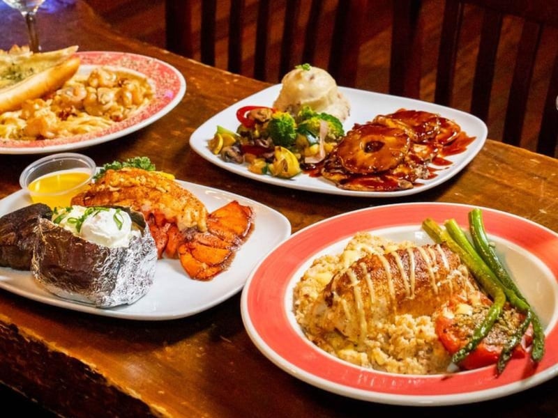 AJs Grayton Beach offers a variety of delicious plates