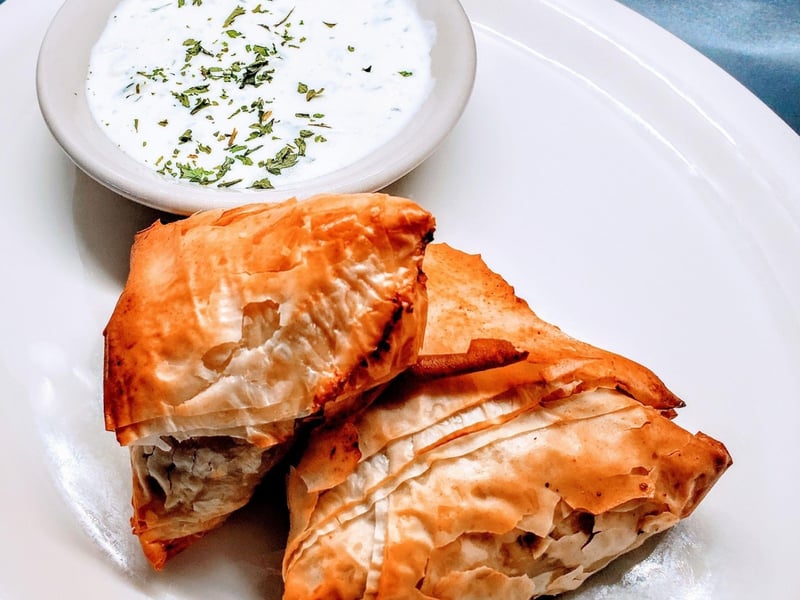 Spanakoptia from The Aegean Greek Restaurant