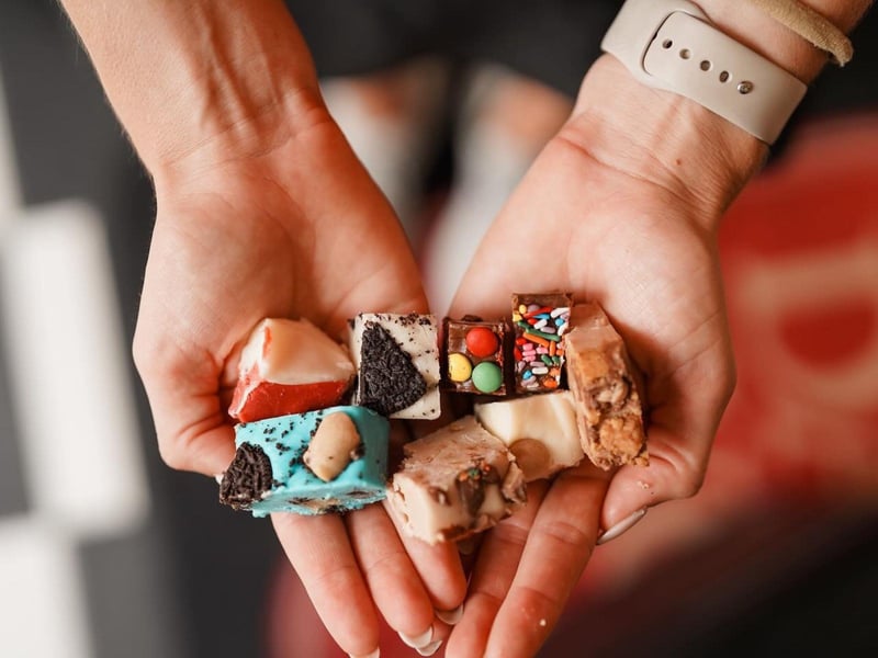 Fudge from Dawsons in Santa Rosa Beach, Florida