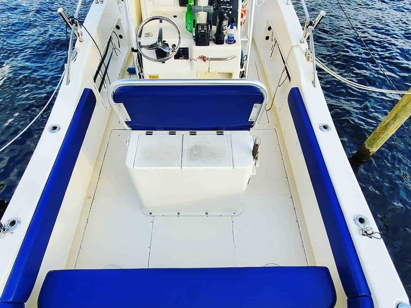 The 26 Center Console charter boat