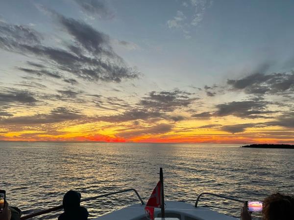 Sunset cruise in Panama City Beach