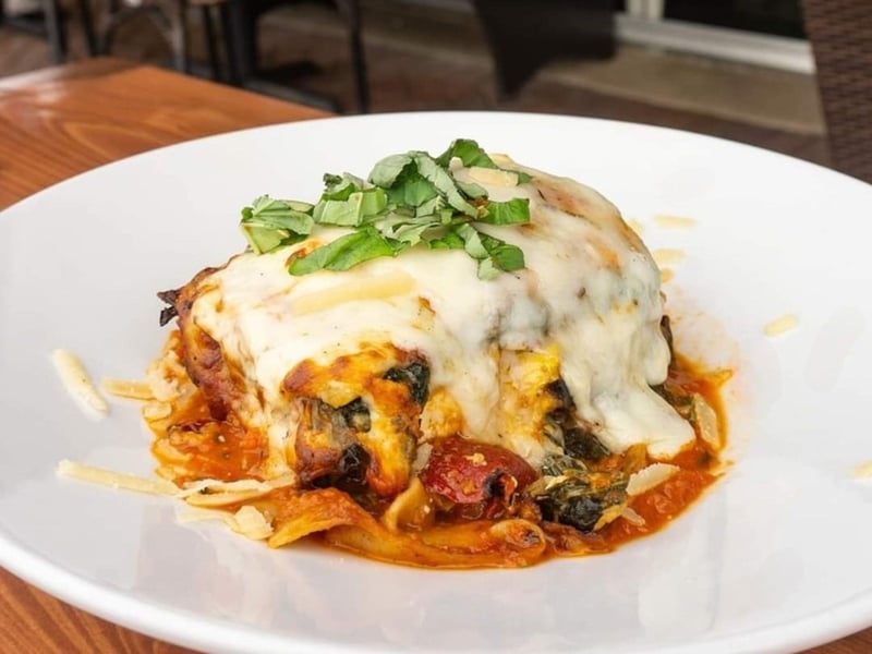 The Plaza de Luna Lasagna at Jacos