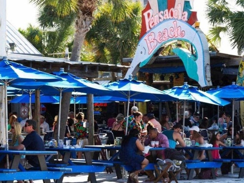 Flounders Chowder House in Pensacola Beach, Florida