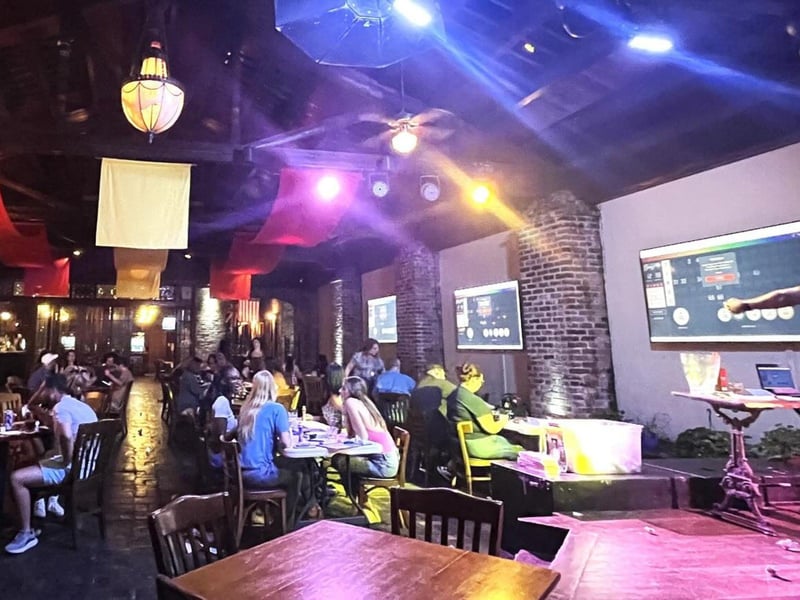The crowd during bingo night at Seville Quarter