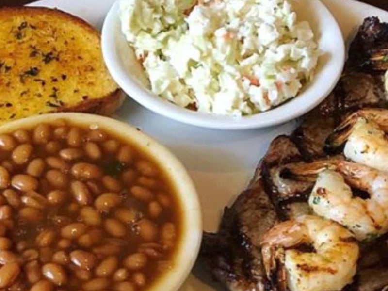 Surf and Turf from Sidelines in Pensacola Beach, Florida