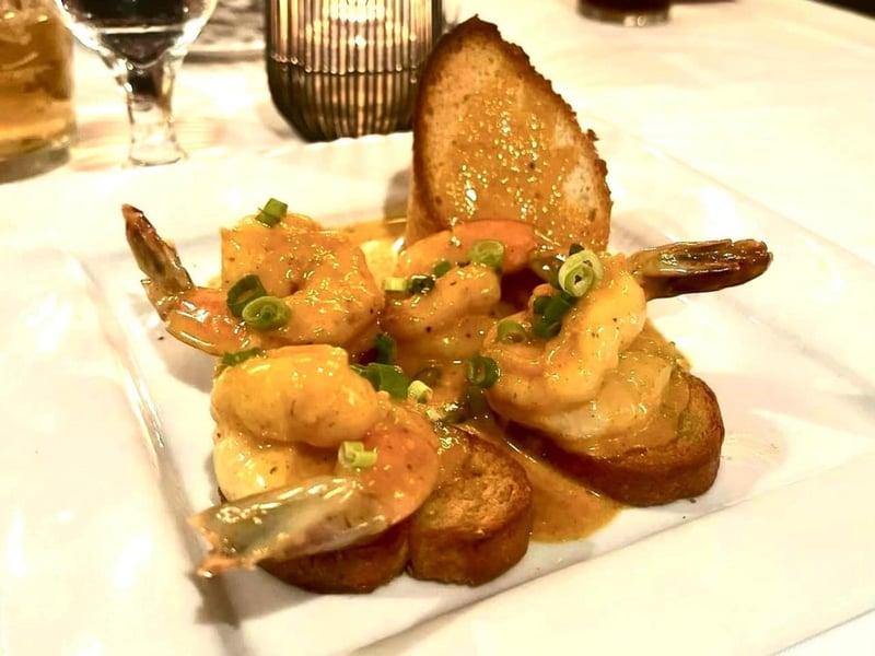 New Orleans Style BBQ Gulf Shrimp at The Global Grill