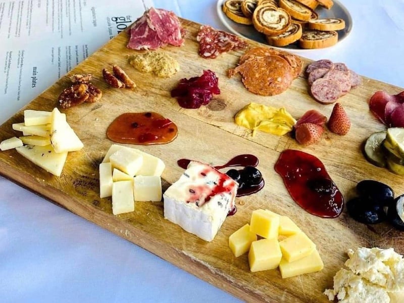 A charcuterie board from The Global Grill in Pensacola, Florida
