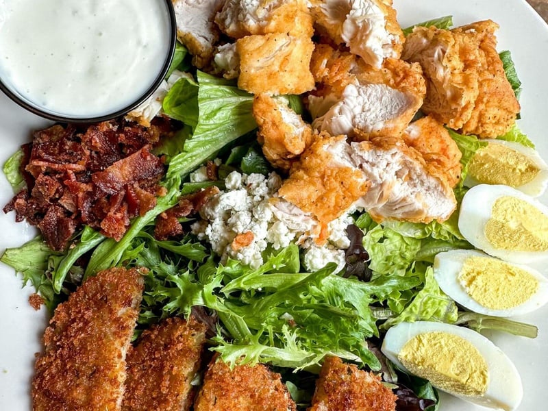 A Southern Cobb Salad from Five Sisters Blues Cafe