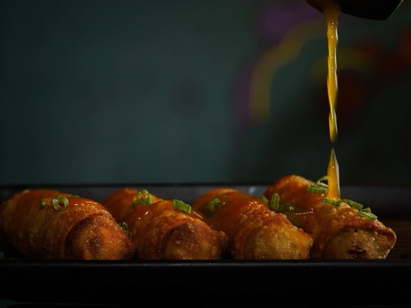 Crispy Duck Spring Rolls at Kohns in Pensacola, Florida