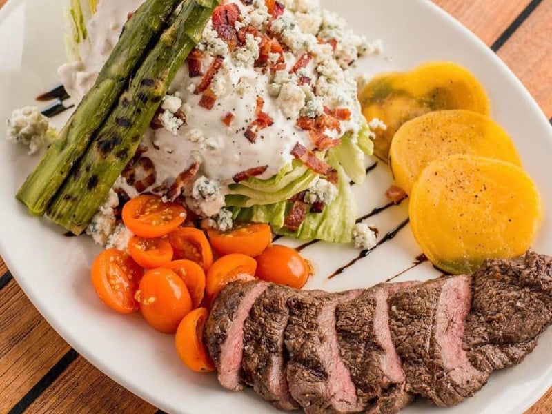 Steak from The Grand Marlin of Panama City Beach