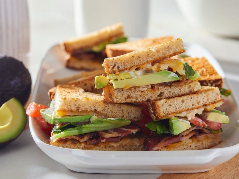 Sandwiches from Another Broken Egg Cafe in Panama City Beach, Florida