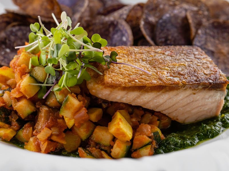 Scottish Salmon at Firefly in Panama City Beach, Florida