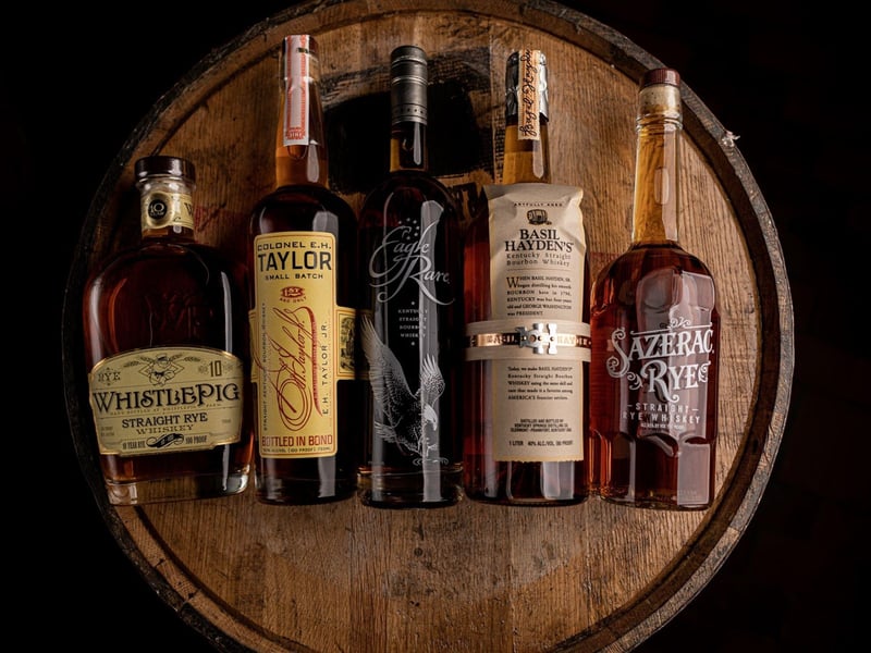 Alcohol bottles at Firefly in Panama City Beach, Florida