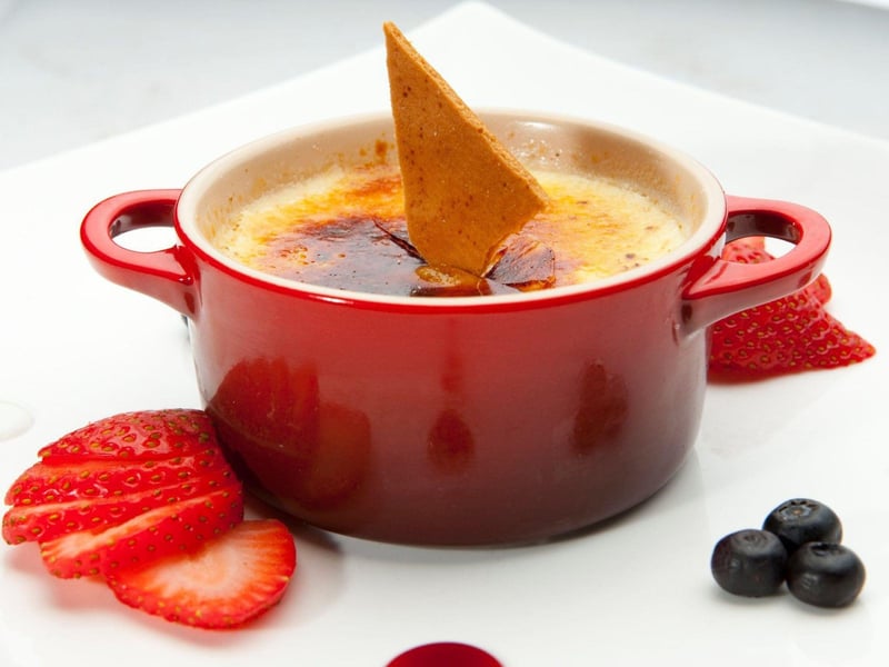 Crème Brûlée at Firefly in Panama City Beach, Florida
