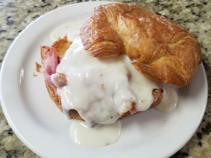 The Croque Monsieur at Lizas Kitchen Cafe