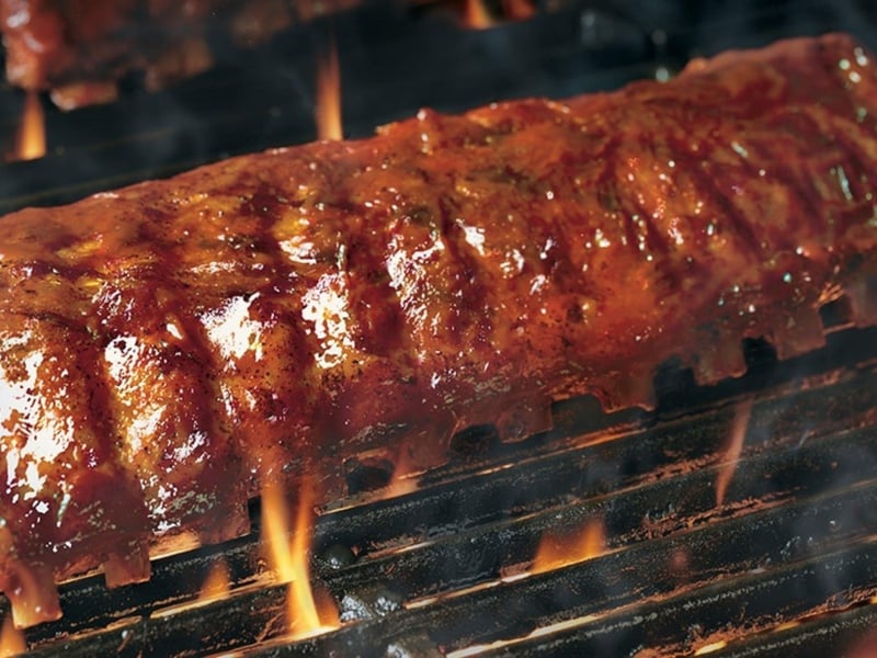 Babyback ribs at Longhorn Steakhouse