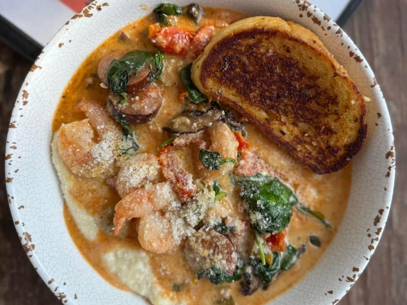 514139 Shrimp And Grits At Patches Pub  Grill