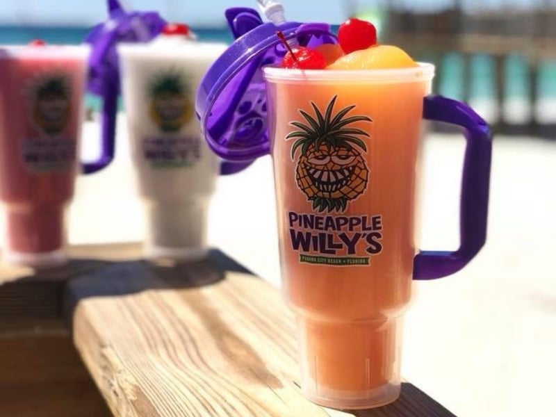 Togo frozen cocktails at Pineapple Willys