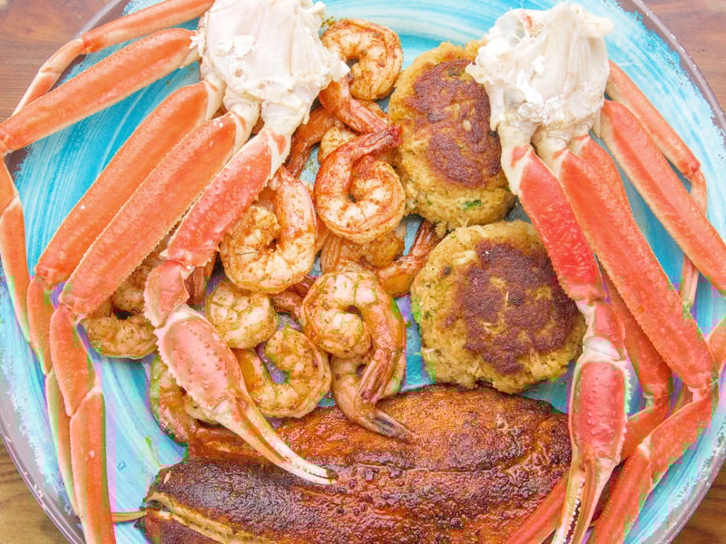 Sharkys World Famous Keys Platter in Panama City Beach, Florida