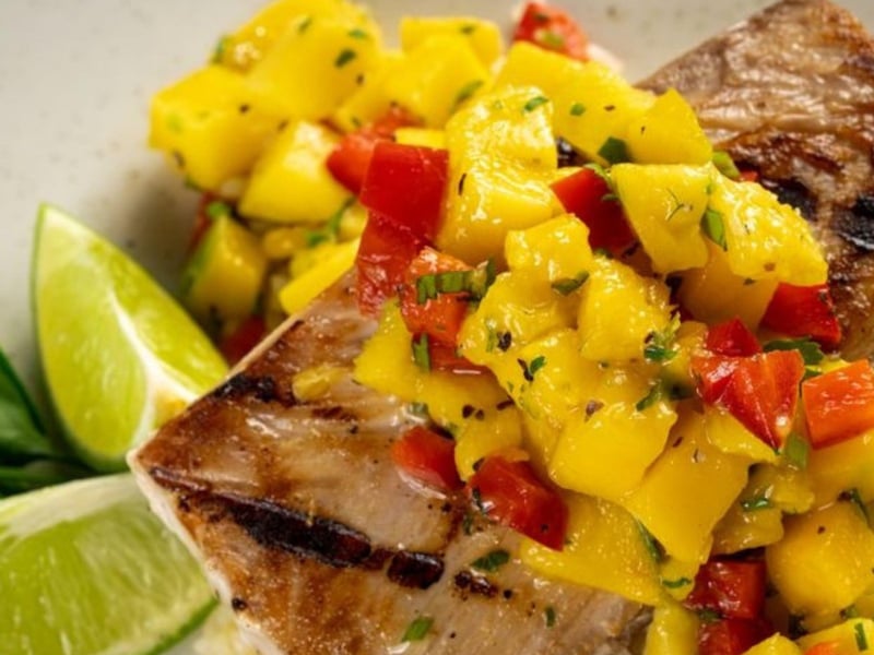 The tropical mahi mahi at Senor Frogs in Panama City Beach, Florida