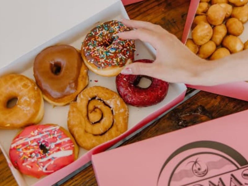 Donuts from Thomas Donut  Snack Shop in Panama City Beach, Florida
